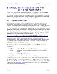 MDS 3.0 Resident Assessment Manual Chapter 5 - AANAC