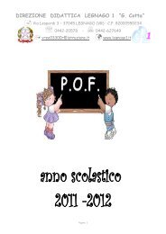 DIREZIONE DIDATTICA LEGNAGO 1 âG. Cottaâ - Circolo didattico ...