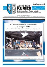 Kurier September 2013 herunterladen (PDF, 10 MB) - Gemeinde ...