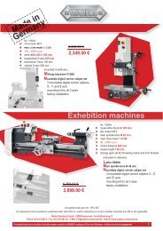 Exhibition machines - Wabeco