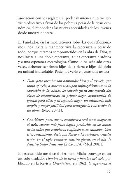 Consagrados por el Dios Trinidad, como comunidad ... - La Salle.org