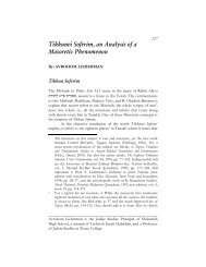 Tikkunei Soferim, an Analysis of a Masoretic Phenomenon - Hakirah