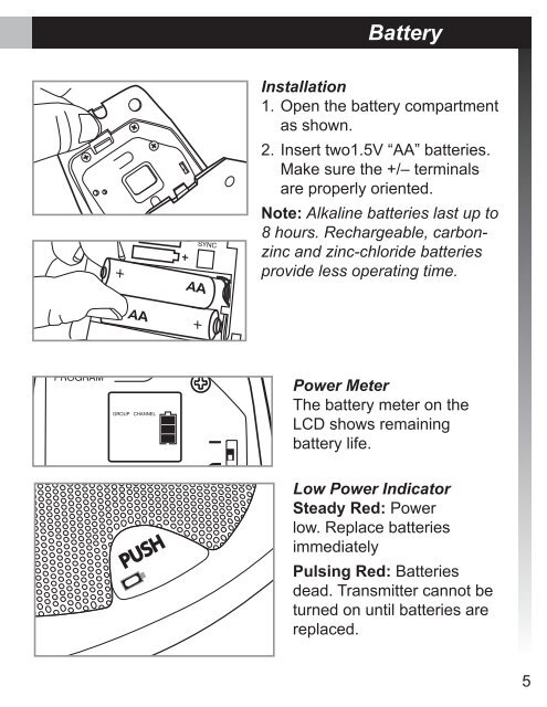 Shure MX690 User Guide (English) - All Pro Sound