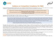 Guidance on Competition Compliance for SQAS - Fecc