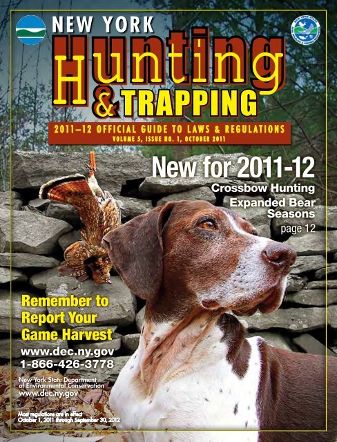 2011-2012 Hunting and Trapping Guide - New York State Envirothon