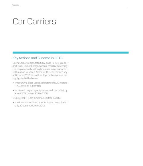 SUSTAINABILITY ACTION PLAN 2013 - Maersk Tankers