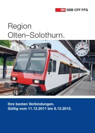 Region OltenâSolothurn. - Postauto Flury