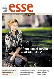 Esse 11/2012 (pdf) - Espoon seurakuntasanomat