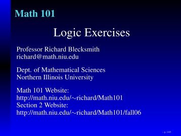 Fallacy Number 45 - Department of Mathematical Sciences ...