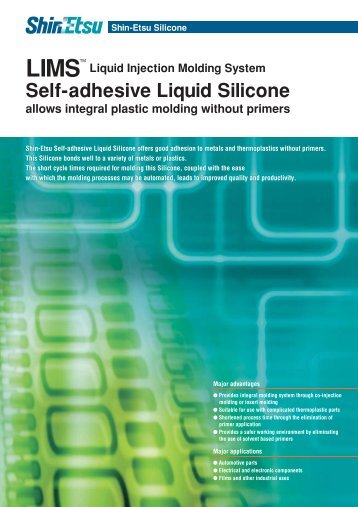 LIMS Self-adhesive Liquid Silicone