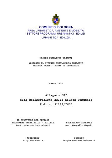 RE seconda parte approvazione.PDF - Comune di Bologna