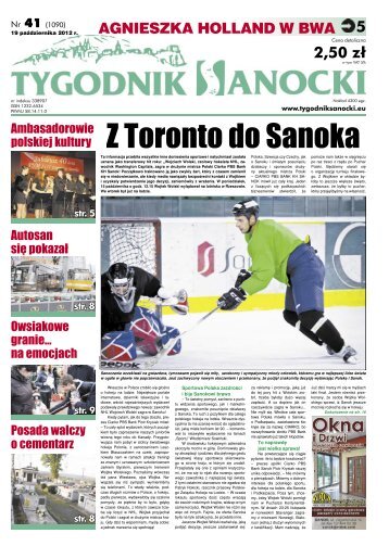 Z Toronto do Sanoka - Tygodnik Sanocki