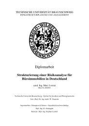 Strukturierung einer Risikoanalyse fÃ¼r BÃ¼roimmobilien ... - Altmeppen