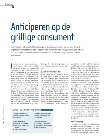 Lees dit artikel in .pdf - Supply Chain Magazine