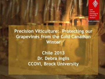 Precision Viticulture: Protecting our Grapevines from the Cold ... - Fia