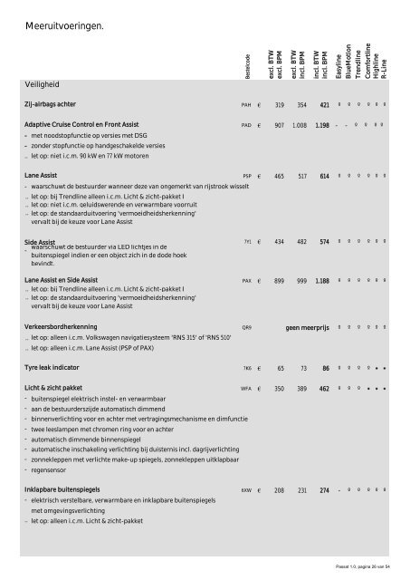 De Passat Limousine en Passat Variant - Huiskes Kokkeler