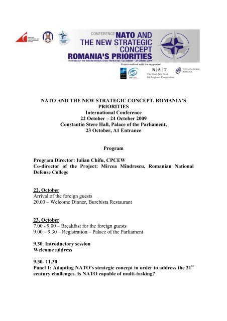 Nato And The New Strategic Concept Romania S