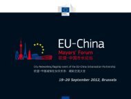 Folie 1 - EU-China Mayor's Forum