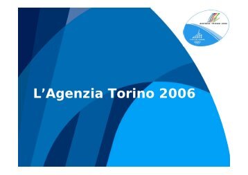 L'Agenzia Torino 2006 - PMI-NIC