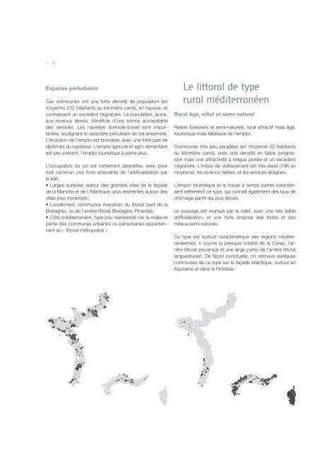 TYPOLOGIE DU LITTORAL - Datar