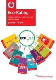 Eco-Rating - Vodafone