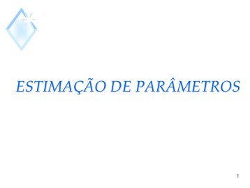 EstimaÃ§Ã£o de ParÃ¢metros - CPGCC