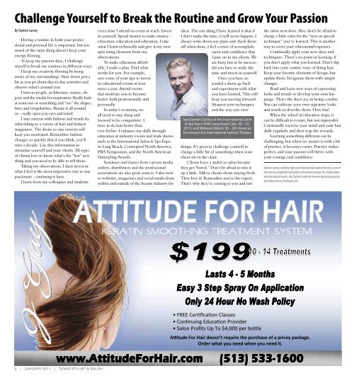 January - Stylist and Salon Newspapers