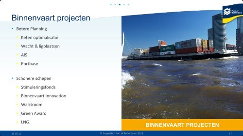 trends en ontwikkelingen - Port of Rotterdam