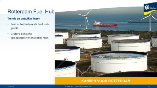 trends en ontwikkelingen - Port of Rotterdam