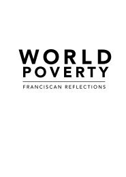 World Poverty: Franciscan Reflections - Franciscans International