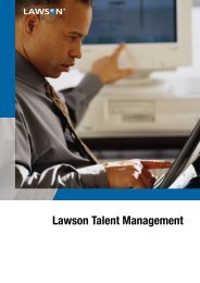 Lawson Talent Management - CompareHRIS.com