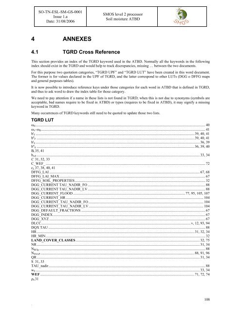 Algorithm Theoretical Based Document (ATBD) - CESBIO