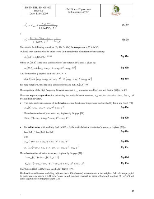 Algorithm Theoretical Based Document (ATBD) - CESBIO