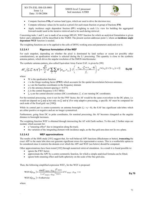 Algorithm Theoretical Based Document (ATBD) - CESBIO