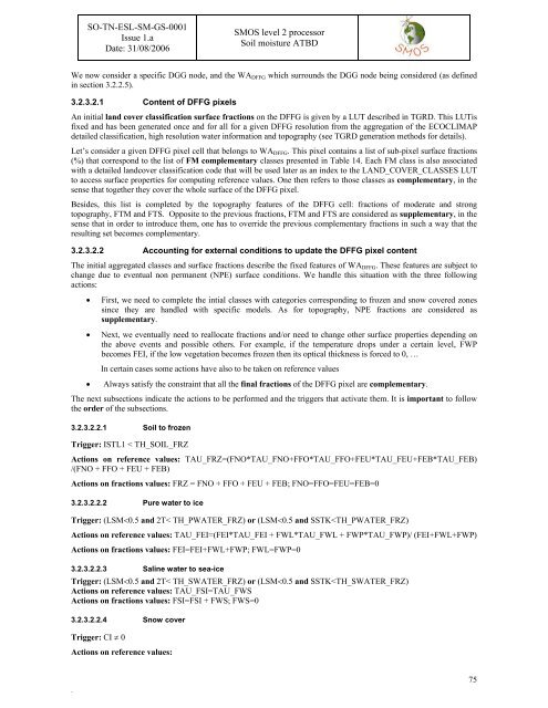 Algorithm Theoretical Based Document (ATBD) - CESBIO