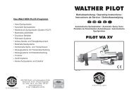 PILOT WA XV _W-Betriebsanleitung.indd - Spray Guns
