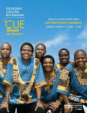 Ladysmith Black Mambazo 08-09 - Mondavi Center