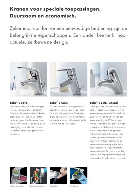 Kranen en douches voor openbare en semi ... - Bengshop.nl