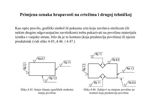 pomoćni nastavni materijali - TEHNIČKO  CRTANJE