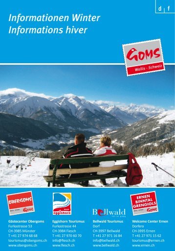 PDF Download Winter Informationen Goms - Ernen