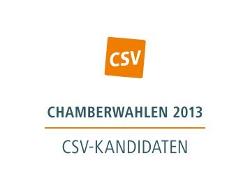 CSV-kandidaten - RTL.lu