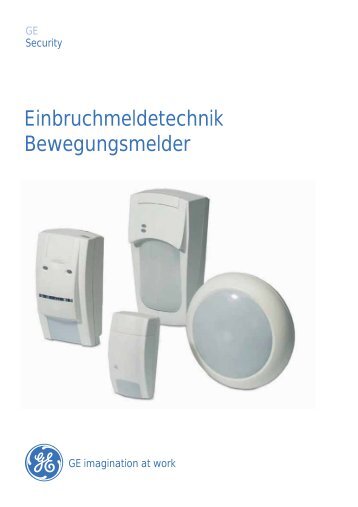 Ãœbersicht Bewegungsmelder von GE Security - Audio-Sicherheit ...