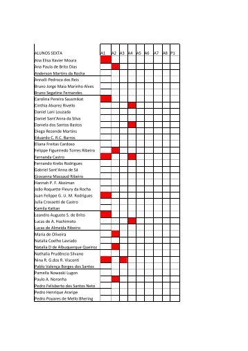 ALUNOS SEXTA.pdf - IESC/UFRJ