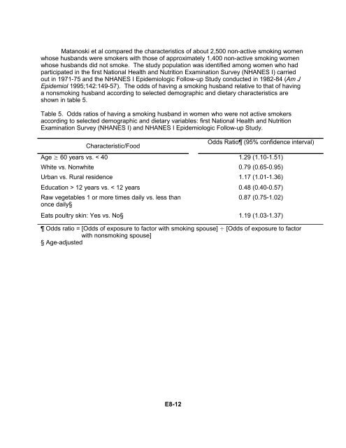 Passive smoking and atherosclerosis - IESC/UFRJ