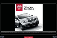 nissan qashqai & qashqai+2 - Pentagon Group