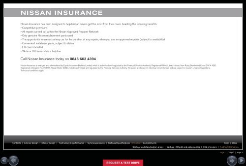 nissan qashqai & qashqai+2 - Pentagon Group