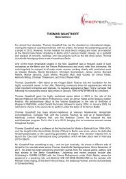 Thomas Quasthoff Biography