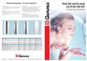 Vanvex brochure 2012 - Genvex