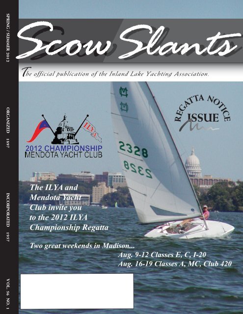 Spring / Summer 2012 - Inland Lake Yachting Association