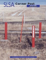 Spring - Saskatchewan Land Surveyors Association